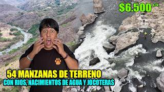 Vendo 54 MANZANAS DE TERRENO a $6.500 c/u con rios y nacimientos de agua en Ahuachapan