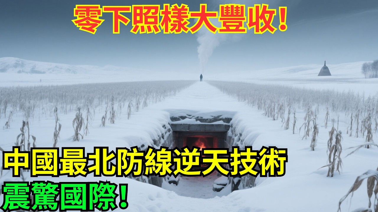 冰天雪地長莊稼？中國最北防線搞出 「地下暖爐」，蒙古國急紅眼求引進！#科普#國際觀點#熱門#生態修複#沙漠