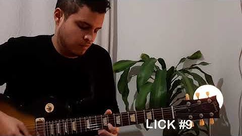 Chris Cain LICK 7 - 13 in G minor - TAB || Fer Martinelli