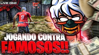 FREE FIRE AO VIVO⚡ REVELANDO JOGADORES⚡ 4X4⚡ 6V6⚡ X1 DOS CRIAS⚡O MELHOR DO PC FRACO🤣⚡