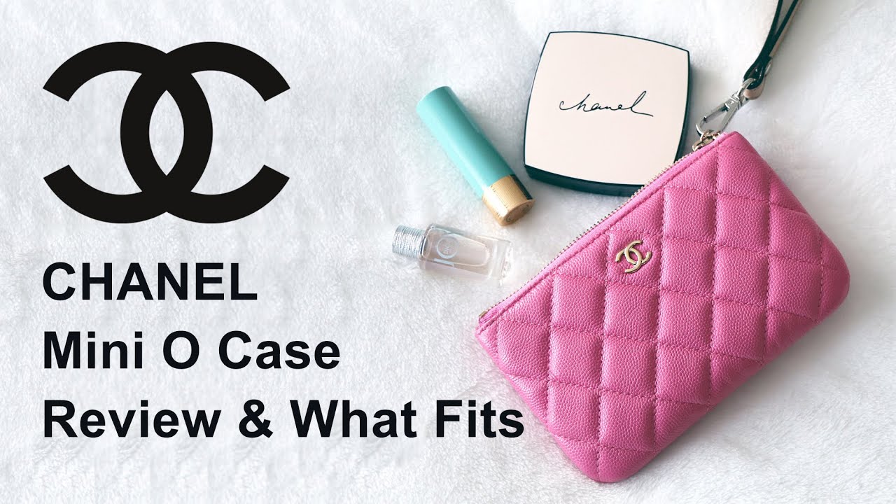Chanel Classic Mini Pouch, Chanel Mini O Case, Chanel Pouch