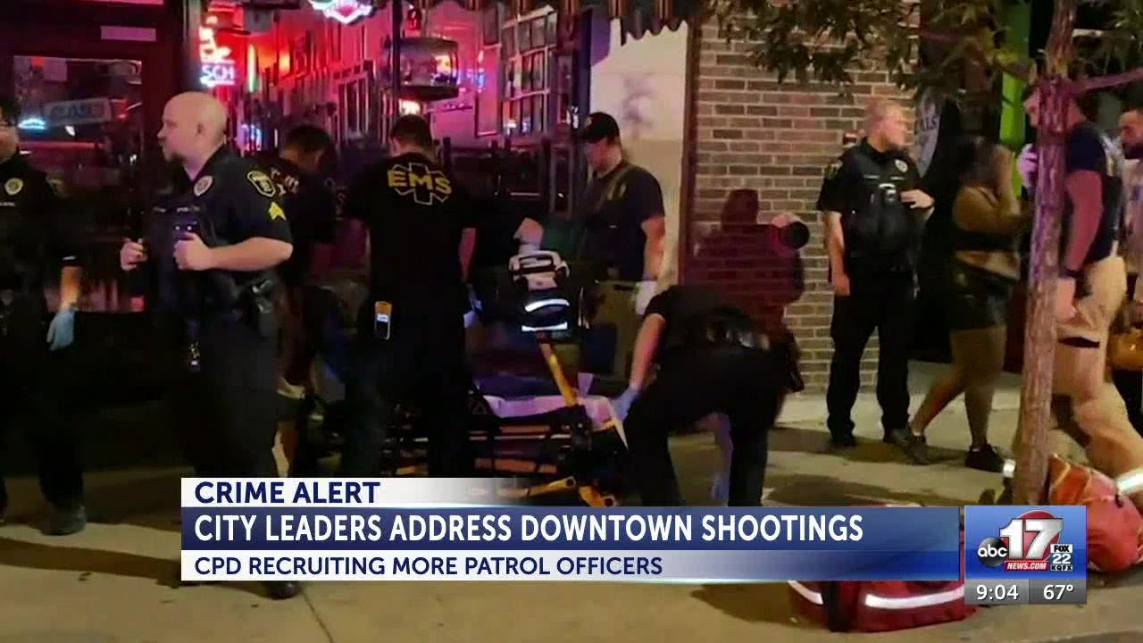 City leaders address downtown gun violence - YouTube