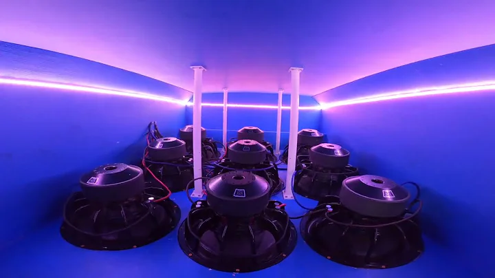 9 Skar Audio Evl 15s on 10,000 watts!! , 6th order Bandpass