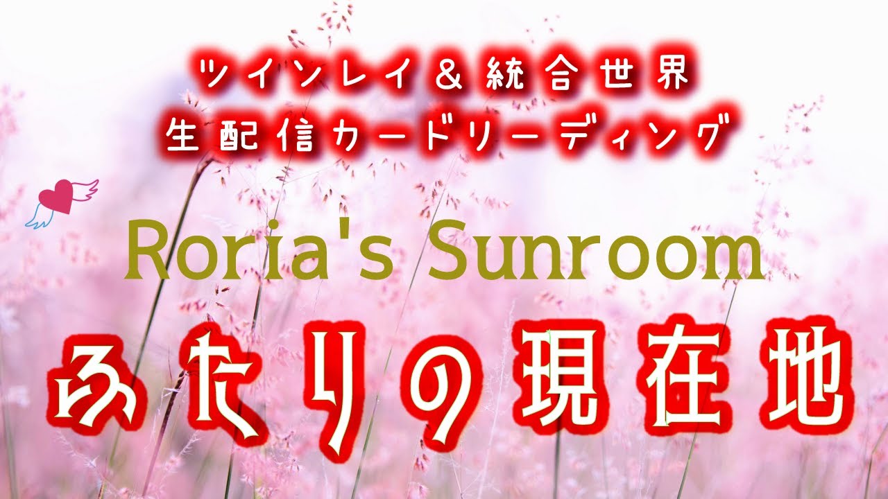 💕ツインレイ＆統合世界💕生配信カードリーディング【ふたりの現在地】
