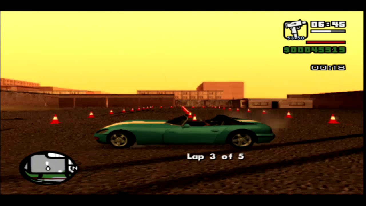 Grand Theft Auto: San Andreas PS2 Mission #44 Back to School