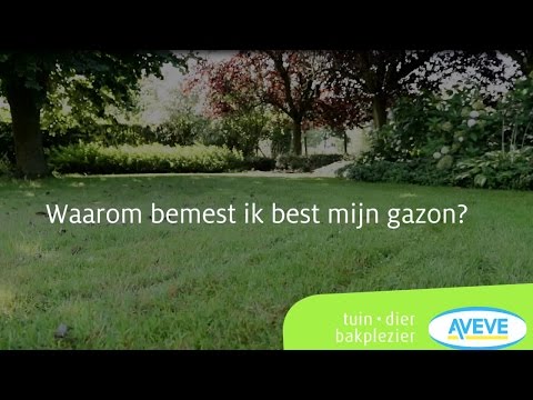Gazon Bemesten Aveve Youtube