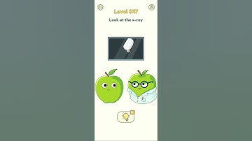 Dop 2 Delete one part(solution the answer)level 347#Look at the-x-ray#shorts#new uplode game#