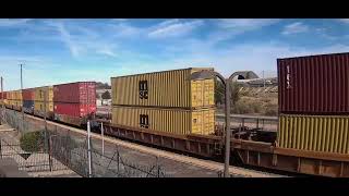 BNSF Double Stack Container Train
