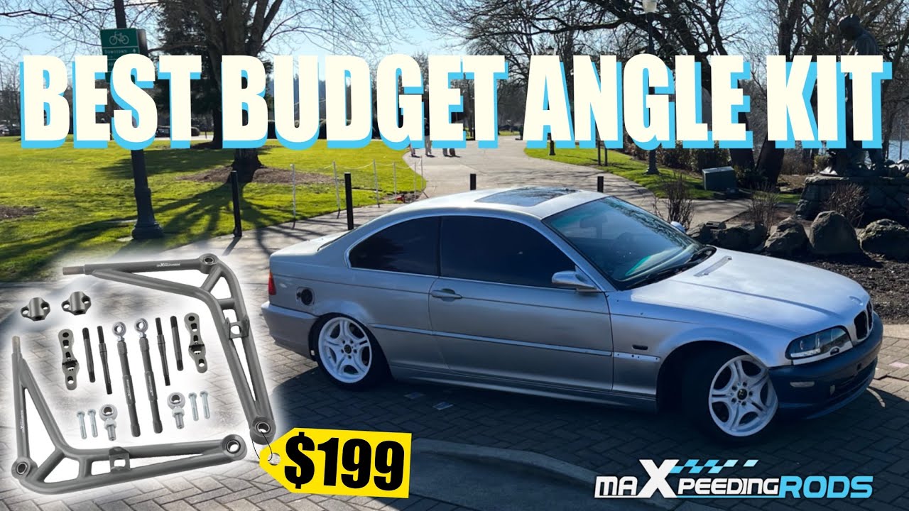 Установка комплекта Maxpeedingrod Angle Kit на BMW E46/E36