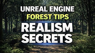 UNREAL ENGINE FOREST TIPS REALISM SECRETS #turorial #unrealengine #tips #forest #realestic #realism
