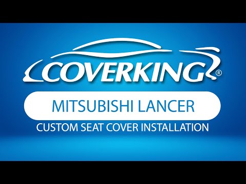 How to Install 2008-2010 Mitsubishi Lancer Custom Seat Covers | COVERKING®