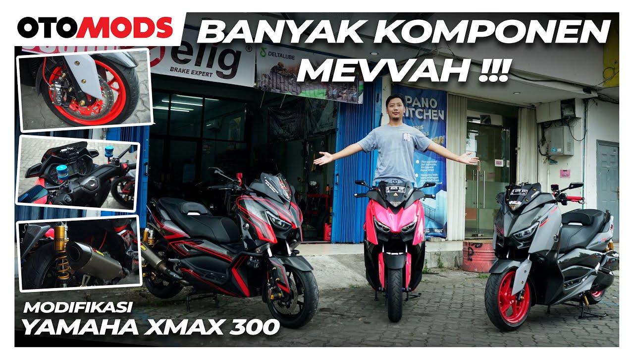 Inspirasi Modifikasi Yamaha XMax 300 - OtoMods | Indonesia