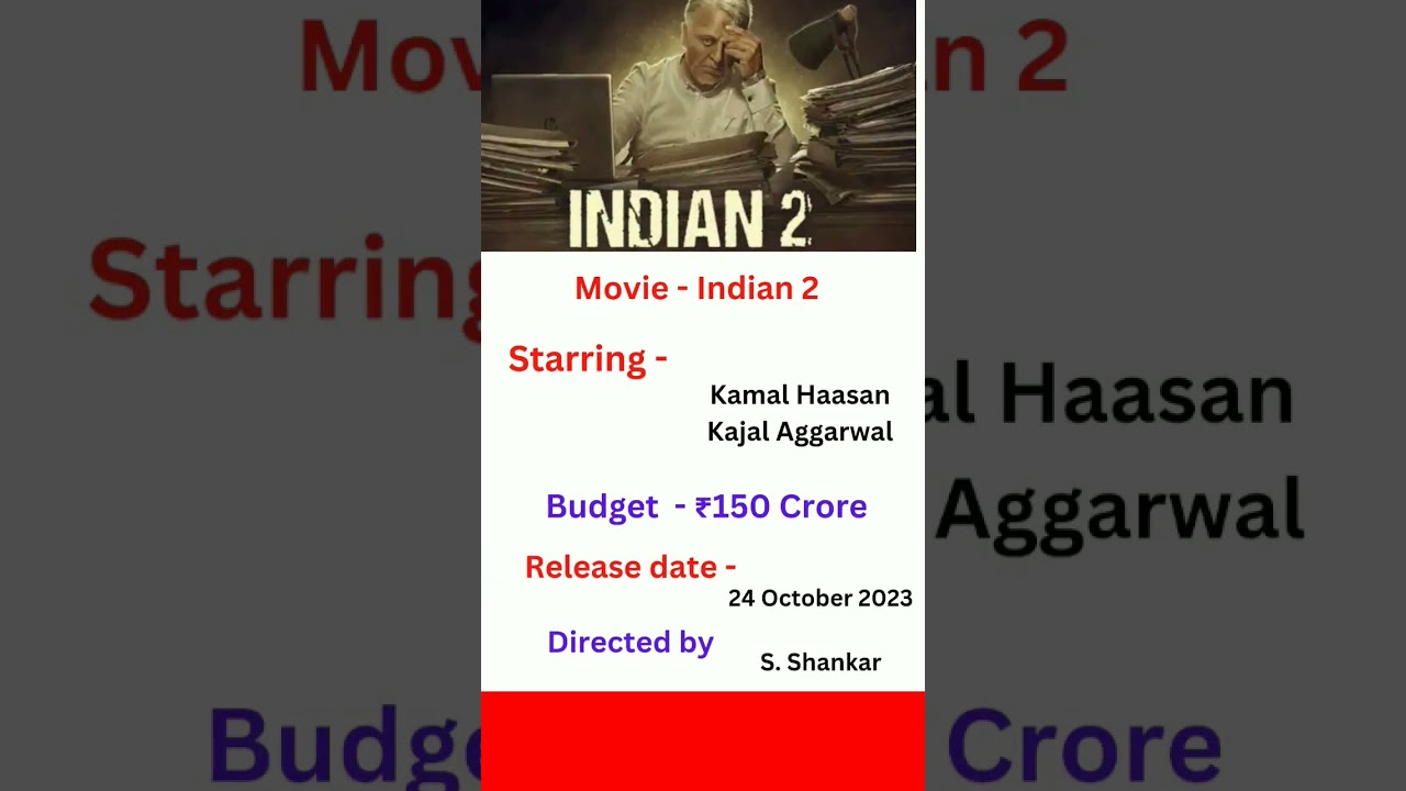 Indian 2 movie details 