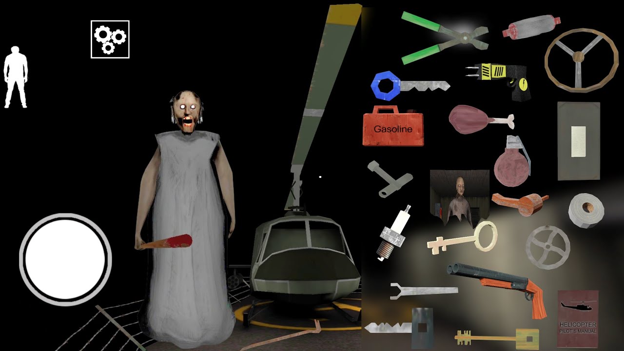 وظيفة كل الأغراض الموجودة في لعبة جراني 2 granny