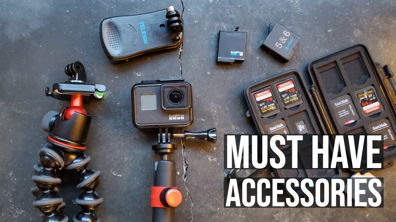 Top 8 GoPro Accessories 2019 You need for your GoPro! - YouTube