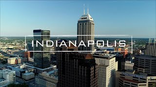 Downtown Indianapolis, Indiana | 4K Drone Video