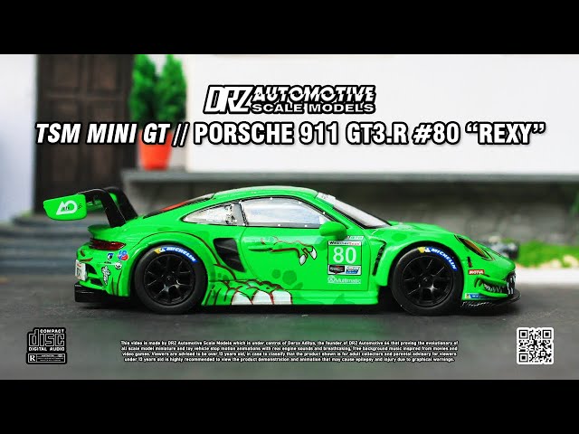 MINI GT Porsche 911 GT3.R #80 GTD AO Racing 