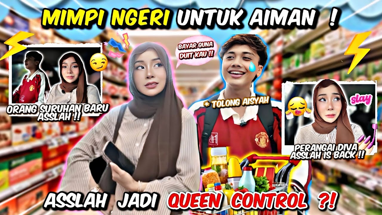 AIMAN DAPAT TRAUMA BARU SEBAB PARTNER DENGAN ASSLAH !! DIVA ASSLAH IS BACK !!! 