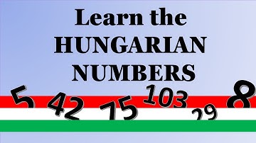 The Numbers in Hungarian | Learn to count to 10 | Hungarian for Beginners