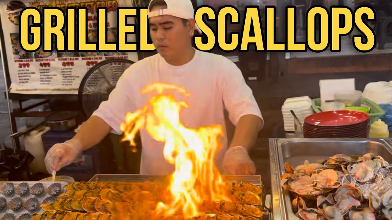 UGBO STREET FOOD FRIED RICE GRILLED SCALLOPS YouTube