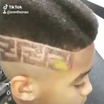 Coolclean kicks and kutz! Where we kick flavor!# Antonio Brown hairstyle and design!# Fendi headband