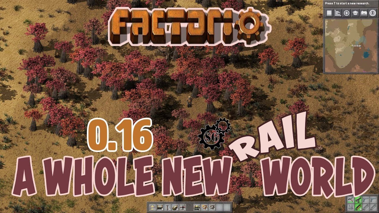 FACTORIO 0.16 | A Whole New World - Episode 1 - YouTube