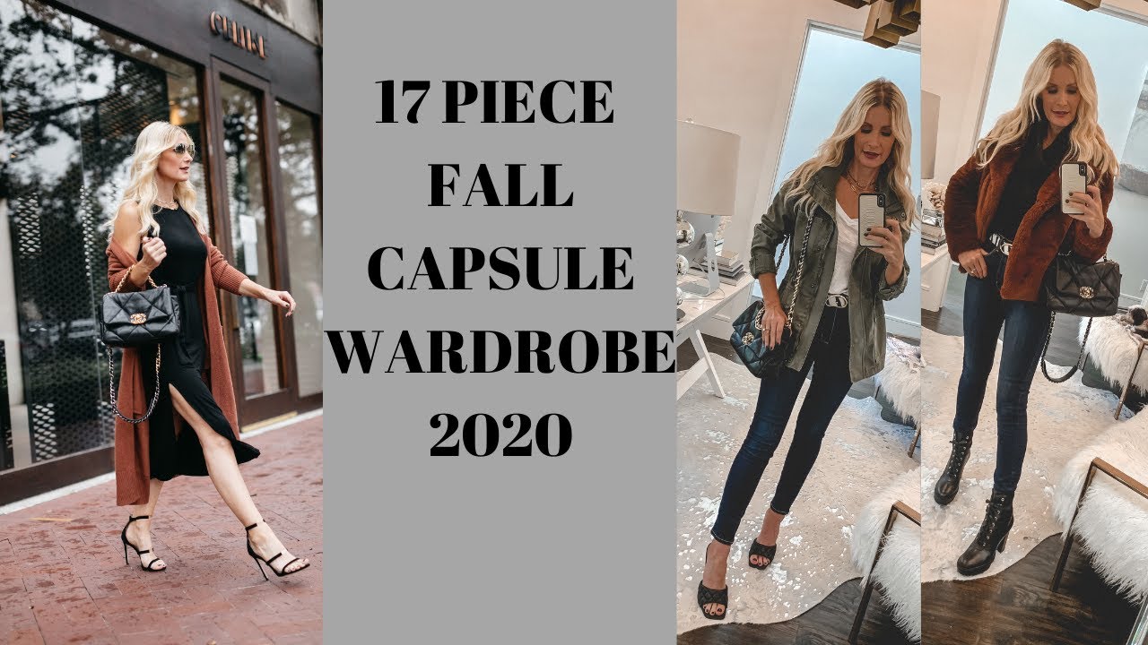 17 Piece Fall Capsule Wardrobe 2020 | Fashion Over 40
