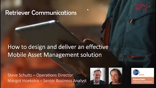 How to design and deliver an effective Mobile Asset Management solution