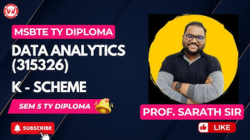 DATA ANALYTICS | TY DIPLOMA | K - Scheme 💻🚀