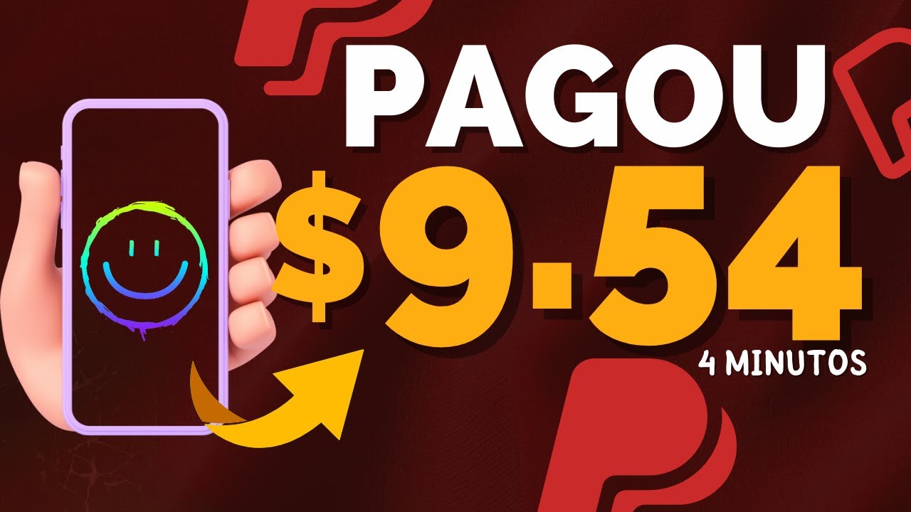 Sempre paga! pagou $9,54 dólares PayPal no mesmo dia agora – Como  ganhar dinheiro na internet