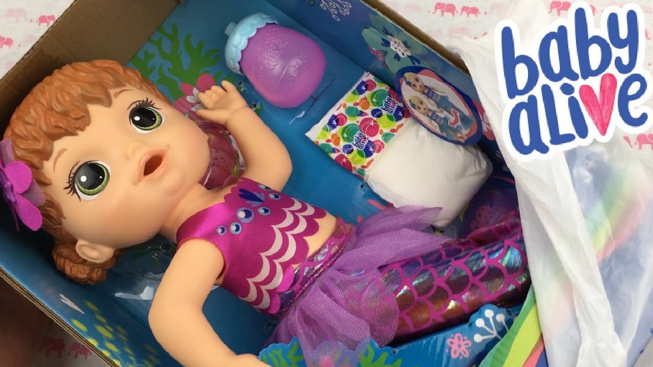 mermaid baby alive doll