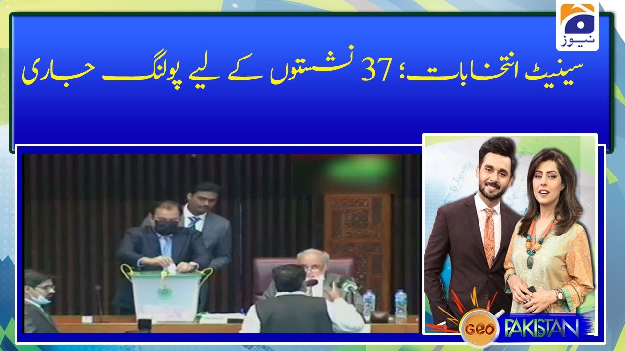 Senate Intekhabat: 37 Naashiston ke liye polling jari