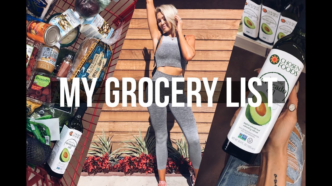 Healthy Grocery Haul - YouTube