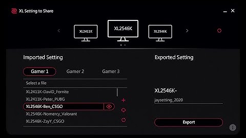 XL Setting to Share - How does it work?