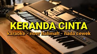 Download Lagu DANGDUT KARAOKE //keranda cinta// NADA cewek //noer halimah// by jampangpbg //psr670 MP3