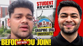 Graphic Era On-Campus Student Review | B.Tech CSE | Free guidance available on call✅