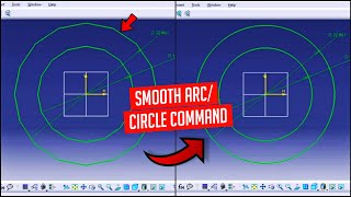 How to smooth arc circle command in catia v5 | circle display setting | catia make circle smooth screenshot 5
