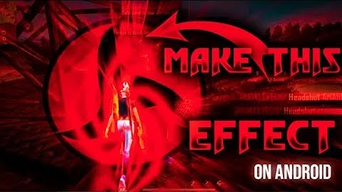 Saringan Effect Edit Like RUOK MOD | free Fire video editing tutorial | ff editz