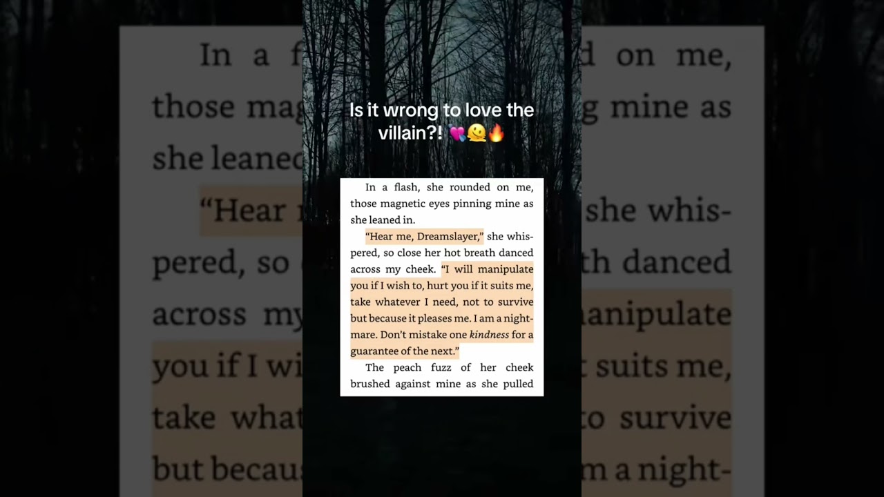Team whoever the villain is 💯❤️‍🔥 Dreamslayer by A.K. Mulford #enemiestoloversromance #booktok