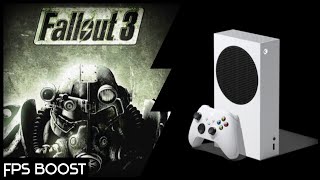 Xbox Series S | Fallout 3 | Backwards compatible test/FPS Boost