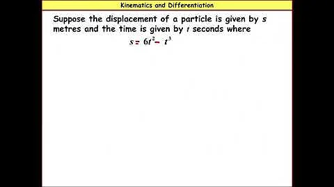Differentiation: Related Rates of Change (Part 1)