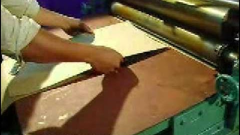 Top Side Gluing Machine