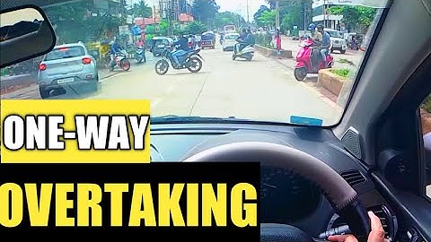 SINGLE LANE OVER TAKING | SAFE DRIVE | JUDGEMENT OF CAR WHILE OVERTAKING