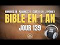 LIRE LA BIBLE EN 1 AN | Jour 139 : Nombres 28, Psaume 72, Ésaïe 19‐20, 2 Pierre 1 (Bible Audio)