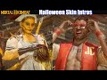 MK11 All Halloween Skins Intros - Mortal Kombat 11