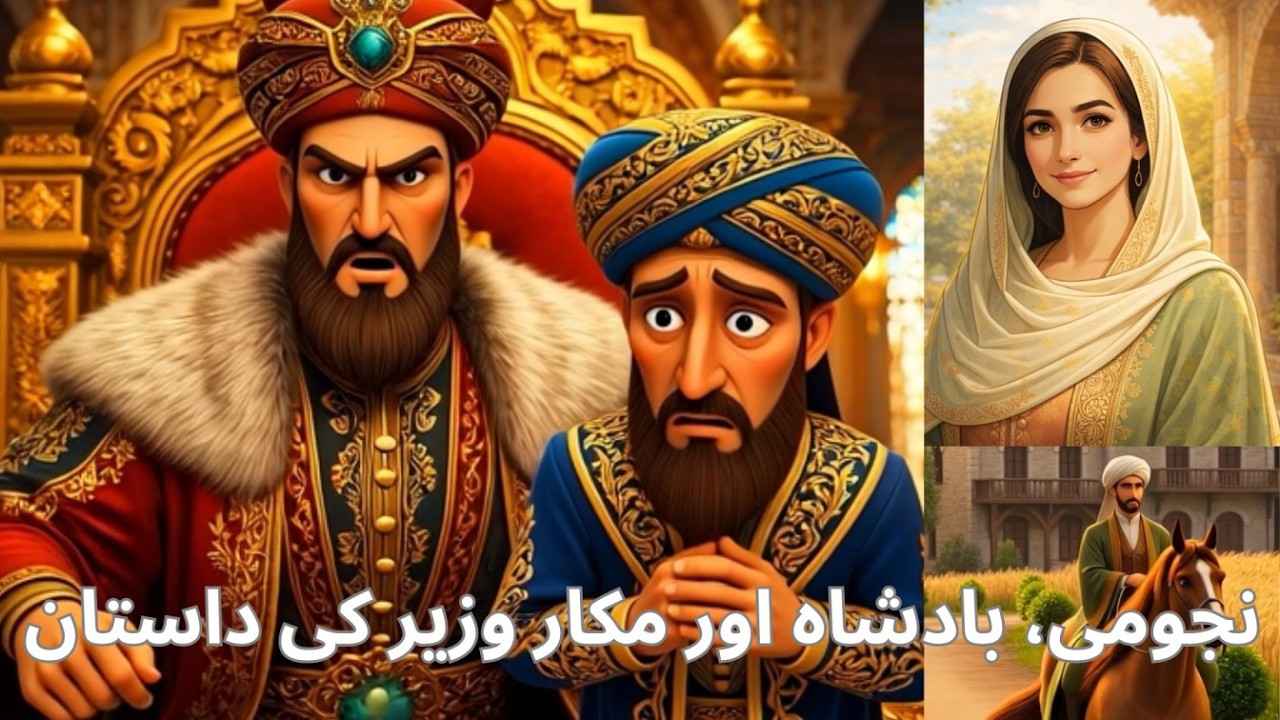 Crafty Minister,نجومی، بادشاہ اور مکار وزیر , #cartoon #animation #islamicvideo #astrologer #movie