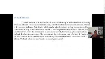 pavement materials part 3  Bitumen
