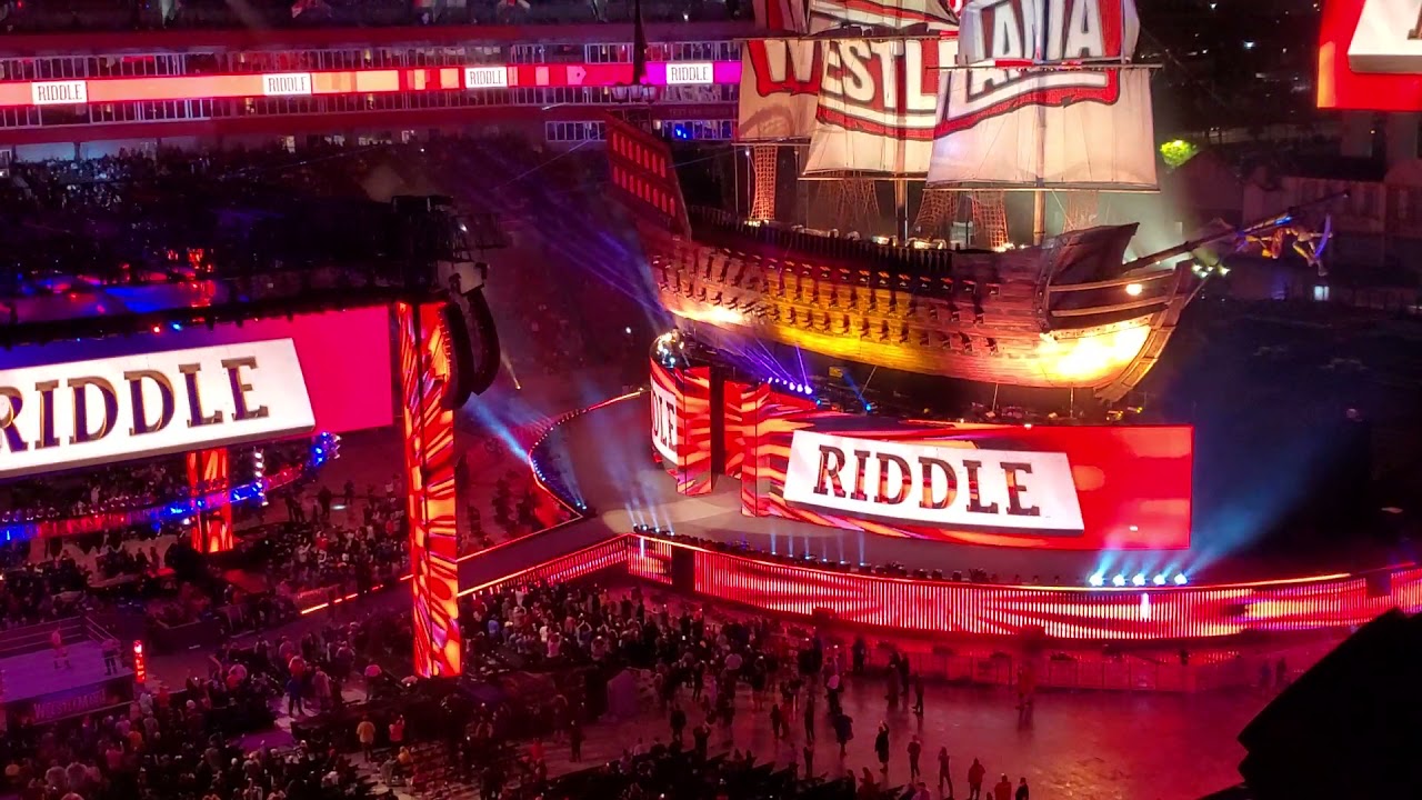 Matt Riddle Wrestlemania 37 Entrance Live!