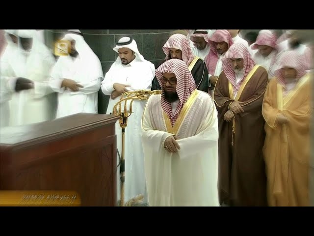 تهجد ليلة 22 رمضان 1438هـ الشيخ #سعود_الشريم يبدع ويمتع بترتيل رائع ( البقرة 142 - 218 )