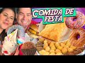 Comida de Festa de Criança: Rodizio de Pastel, Salgadinhos, Doces e Donuts.